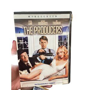 The Producers DVD Movie Matthew Broderick Nathan Lane Uma Thurman